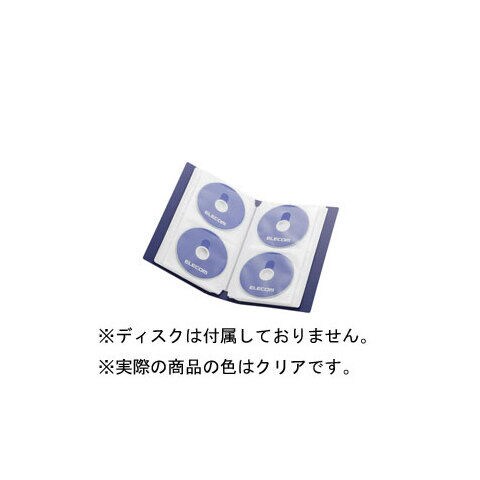 dショッピング |エレコム DVD/CD用ディスクファイル 72枚収納（クリア