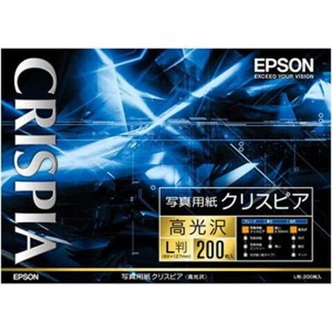 エプソン L判写真用紙　200枚 EPSON　クリスピア KL200SCKR 【返品種別A】