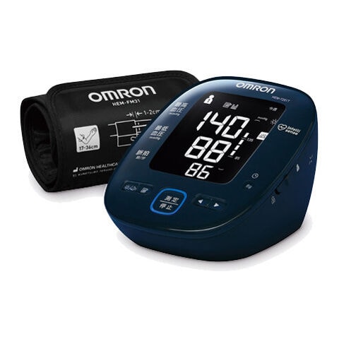 オムロン 上腕式血圧計（ダークネイビー） OMRON connect対応　オムロンコネクト HEM-7281T 【返品種別A】