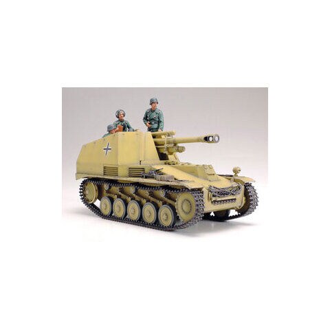 1/144完成品 ヴェスペ10.5cm自走榴弾砲&ドイツ兵 1943年東部戦線 - 食