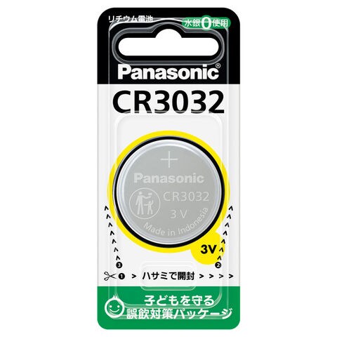 パナソニック リチウムコイン電池×1個 Panasonic CR3032 【返品種別A】
