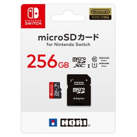 dショッピング |ホリ 【Switch】マイクロSDカード 256GB for Nintendo
