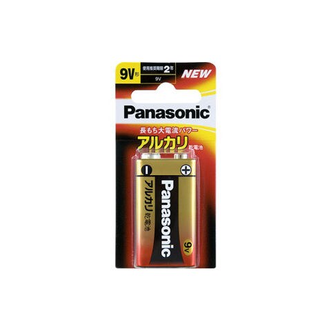 パナソニック アルカリ乾電池9V形（1本入） Panasonic 6LR61XJ/1B 【返品種別A】
