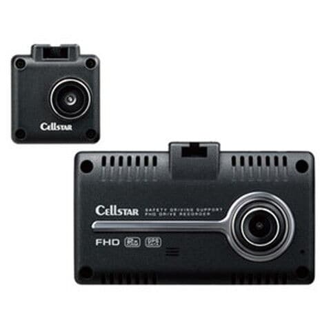 セルスター リアカメラ付ディスプレイ搭載ドライブレコーダー CELLSTAR CSD-790FHG 【返品種別A】