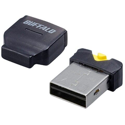 バッファロー microSD専用USB2.0/1.1フラッシュアダプター（ブラック）  BSCRMSDCBK 【返品種別A】