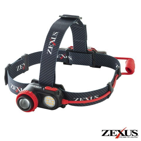 ゼクサス 充電式LEDヘッドライト 1200ルーメン ZEXUS ZX-R730 【返品種別A】