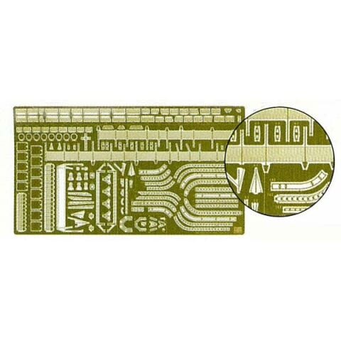 ハセガワ 1/350 航空母艦　赤城用ディテールアップエッチングパーツ　ベーシックB【QG27】  ハセガワ QG27 アカギヨウ ベーシックB 【返品種別B】