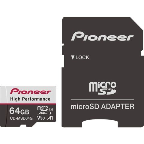 dショッピング |パイオニア 高信頼性microSDカード 64GB carrozzeria