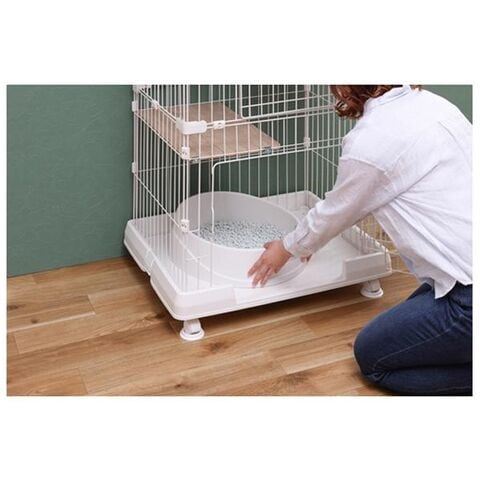 配送料 アイリスオーヤマ ミニキャットケージ ハンモック付き PMCC-115H