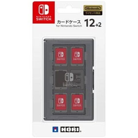 ホリ 【Switch】カードケース12+2 for Nintendo Switch ブラック  NSW-021 カードケース12+2 ブラック 【返品種別B】