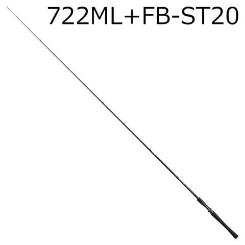 dショッピング |ダイワ ハートランド 722ML+FB-ST20 ベイトキャスティングモデル DAIWA HEARTLAND ハートランド722ML+ FB-ST20 【返品種別A】 | カテゴリ：バスロッドの販売できる商品 | Joshin (006496065221818436)|ドコモの通販サイト