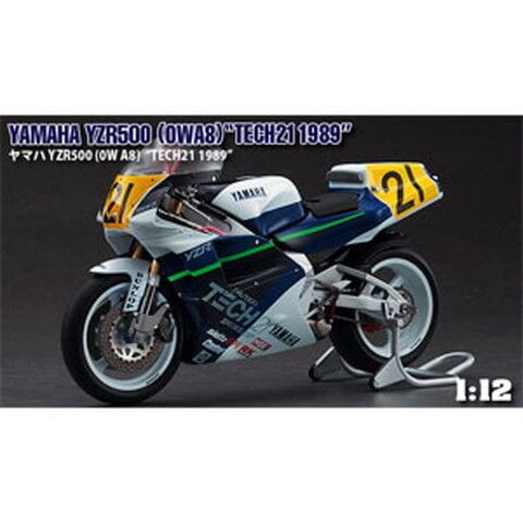 ハセガワ 1/12 ヤマハ YZR500（0WA8）“TECH21 1989”【21708】 プラモデル H 21708 ヤマハ YZR500 TECH21 1989 【返品種別B】