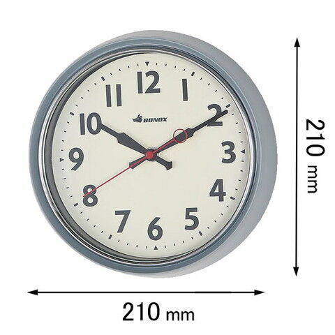 時計 掛け時計 ダルトン 掛け時計 DULTON BONOX ウォールクロック（クラシックグレー） S426-207CGY 【返品種別A】