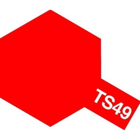 タミヤ タミヤスプレー TS-49 ブライトレッド【85049】 塗料 T TS-49 ブライトレッド 【返品種別B】
