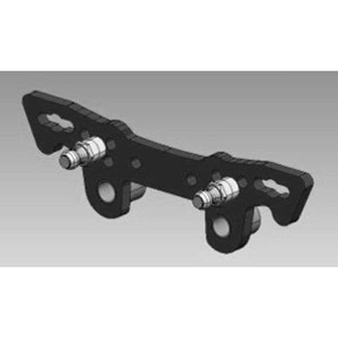 タミヤ OP.1639 TT-02 カーボンダンパーステー（フロント）【54639】 ラジコン用パーツ T 54639 OP1639 TT02 カーボンダンパーステー フロント 【返品種別B】