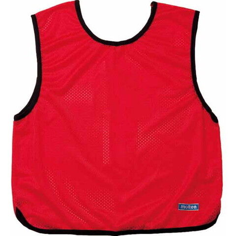 モルテン ゲームベスト10枚セット 無地（赤） Molten ゲーム