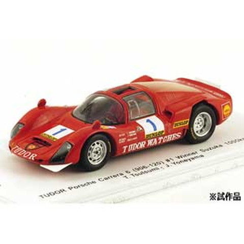 スパーク×キッドボックス 1/43 TUDOR Porsche Carrera 6（906-120）#1 Winner SUZUKA1000km1969 T.Tsutsumi/J.Yoneyama（限定品）【SKB43025】【返品種別B】