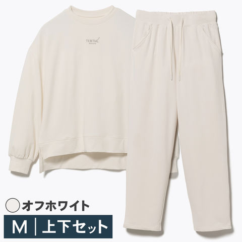 dショッピング |BAKUNE RECOVERY WEAR Ladies オフホワイト M 上下