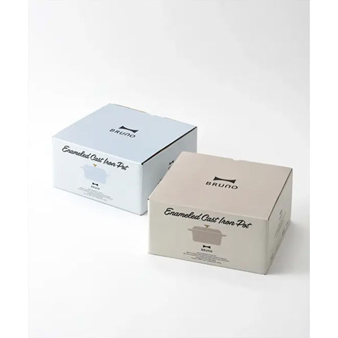 新品 BRUNO グレージュ 鋳物ホーローポット dショッピング |BRUNO（ブルーノ） 鋳物ホーローポット グレージュ