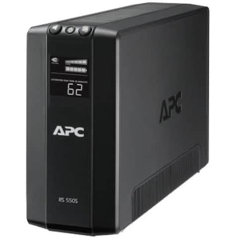 SchneiderElectricJapan APC 無停電電源装置 UPS ラインインタラクティブ給電 正弦波 550VA/330W BR550S-JP