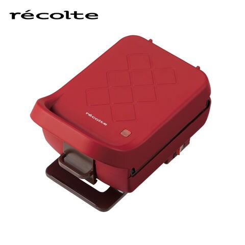 recolte(レコルト) プレスサンドメーカー プラッド レッド RPS-2-R