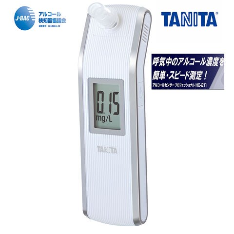 【新品未使用】タニタ TANITA 呼気中アルコール濃度測定器 HC211