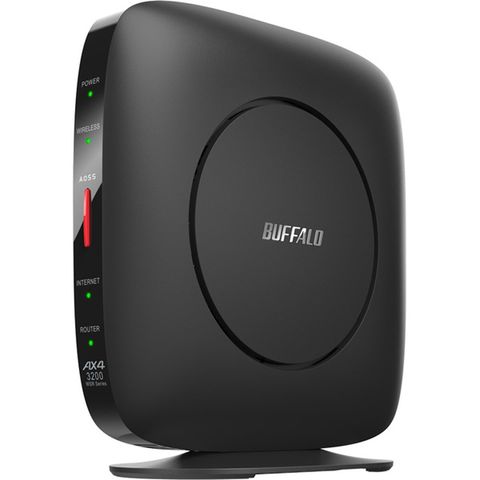 BUFFALO ［在庫限り］バッファロー 無線LAN親機 WiFiルーター 11ax/ac/n/a/g/b 2401+800Mbps WiFi6/Ipv6対応 ブラック WSR-3200AX4B/DBK