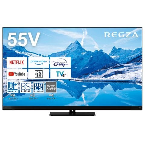 dショッピング |TVS REGZA 【リファービッシュ品】 REGZA (レグザ) 55V