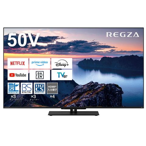 dショッピング |TVS REGZA 【リファービッシュ品】 REGZA (レグザ) 50V