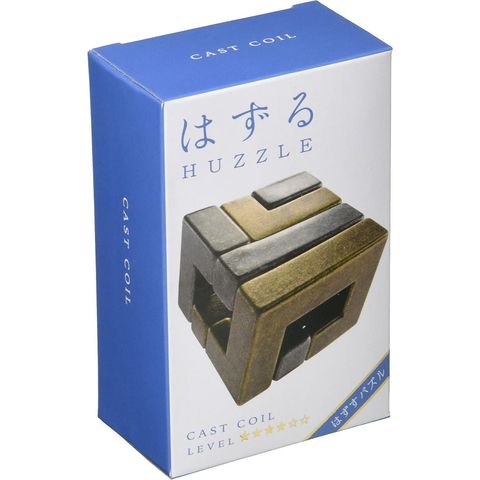 dショッピング |ハナヤマ HANAYAMA はずる キャストパズル コイル 難易度レベル4 知恵の輪 パズル おもちゃ 知育 脳トレ ギフト ...
