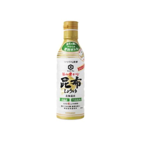 キッコーマン食品 キッコーマン  いつでも新鮮旨み豊昆布醤油  450mL  x  12