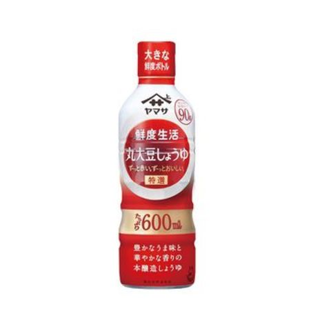 dショッピング |ヤマサ 鮮度生活 特選丸大豆しょうゆ 鮮度ボトル 600mL x 12個 カテゴリ：醤油の販売できる商品  dショッピングダイレクト (0194510027079)|ドコモの通販サイト