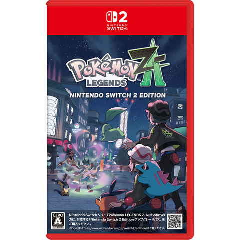 任天堂 ［Switch2］Pokemon LEGENDS Z-A Nintendo Switch 2 Edition ポケモン レジェンズ ゼットエー スイッチ2 NXS-P-ALZLB