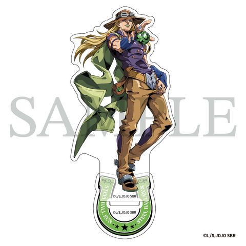 ジョジョの奇妙な冒険 スティール・ボール・ラン アクリルスタンド　JOJO展 dショッピング |『スティール・ボール・ラン ジョジョの奇妙な冒険