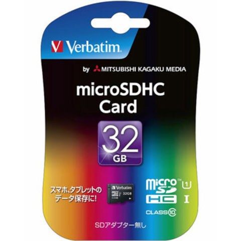 Verbatim Micro SDHC Card 32GB Class10 MHCN32GJVZ2