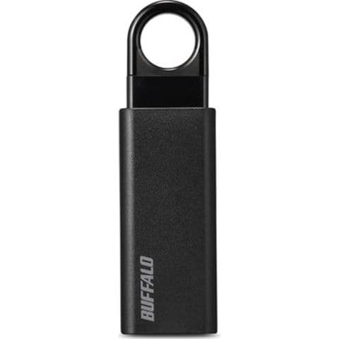 BUFFALO ノックスライド USB3.1(Gen1)メモリー 64GB ブラック RUF3-KS64GA-BK