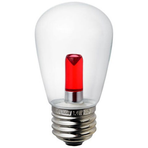 ELPA LED電球 サイン球 E26 LDS1CR-G-G907