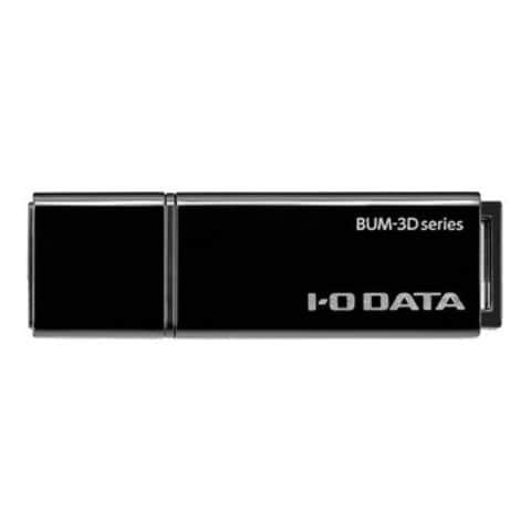 アイ・オー・データ機器 USB3.2 Gen1(USB3.0)対応 USBメモリー 64GB BUM-3D64G/K