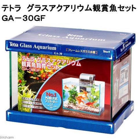 Dショッピング テトラ グラスアクアリウム観賞魚飼育セット ｇａ ３０ｇｆ ３０ｃｍ水槽セット 金魚水槽 初心者 関東当日便 カテゴリ の販売できる商品 チャーム ドコモの通販サイト