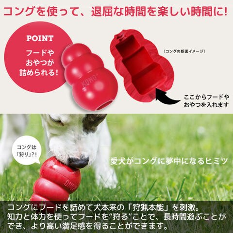 dショッピング |コング パピーコング Ｍ ピンク 正規品 犬 犬用