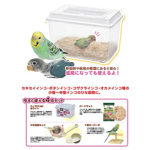 dショッピング |三晃商会 インコひな用 特製飼育セット （３０×１９