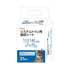 dショッピング |スーパーキャット システムトイレ用 消臭シート 中厚型