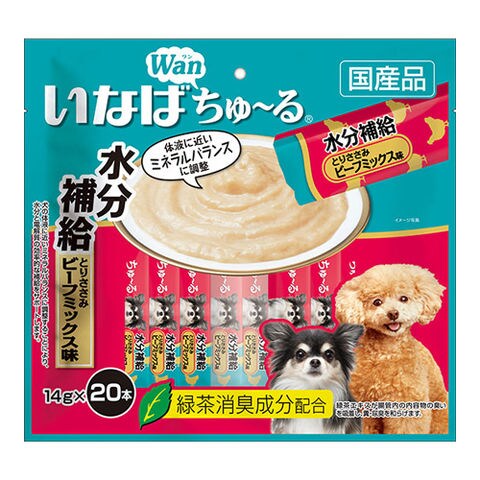 Dショッピング いなば 犬用 ちゅ る 水分補給 とりささみ ビーフミックス １４ｇ ２０本 ちゅーる チュール 関東当日便 カテゴリ ドッグフードの販売できる商品 チャーム ドコモの通販サイト