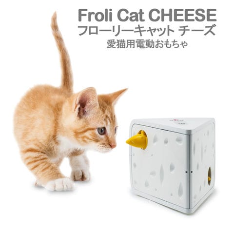 フローリーキャット　チーズ　猫　電動おもちゃ 関東当日便