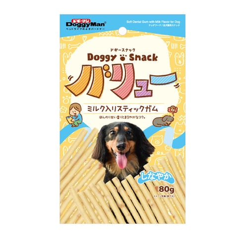 Dショッピング ドギーマン ドギースナックバリュー ミルク入りスティックガム ８０ｇ 犬 ガム 関東当日便 カテゴリ サプリメント おやつの販売できる商品 チャーム ドコモの通販サイト