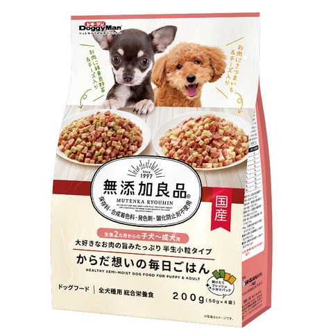 セール通販店 犬猫生活 総合栄養食・ドッグフードシニア用４袋 