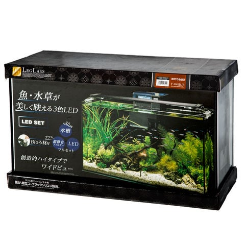 dショッピング |コトブキ工芸 水槽セット レグラス Ｆ－６００ＳＨ／Ｂ ＬＥＤセットＺ４０ ６０ｃｍ水槽 関東当日便 | カテゴリ：水槽の販売できる商品  | チャーム (023305181)|ドコモの通販サイト