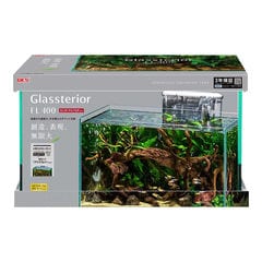 3セット　ＧＥＸ　グラステリア３００　ガラス水槽　３０ｃｍ飛出し防止フロスト加工 dショッピング |GEX ガラス水槽 グラステリアFL300