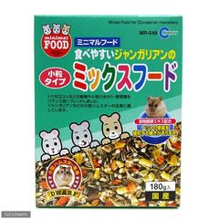 マルカン ジャンガリアンの主食 １８０ｇ 小粒タイプ ハムスターフード えさ エサ 餌 関東当日便 | カテゴリ：ペレットの販売できる商品 |  チャーム (02342089)|ドコモの通販サイト - dショッピング