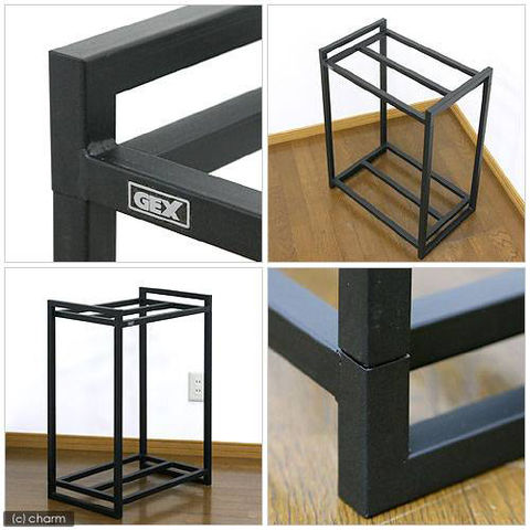 Dショッピング ｇｅｘ 水槽台 ４５ｃｍ水槽用組立２段台 ブラック ４５ｃｍ水槽用 キャビネット お一人様１点限り 関東当日便 カテゴリ の販売できる商品 チャーム ドコモの通販サイト